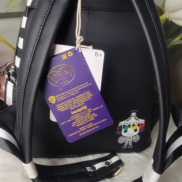 LOUNGEFLY X Beetlejuice Dante’s Inferno POP! Mini Backpack
